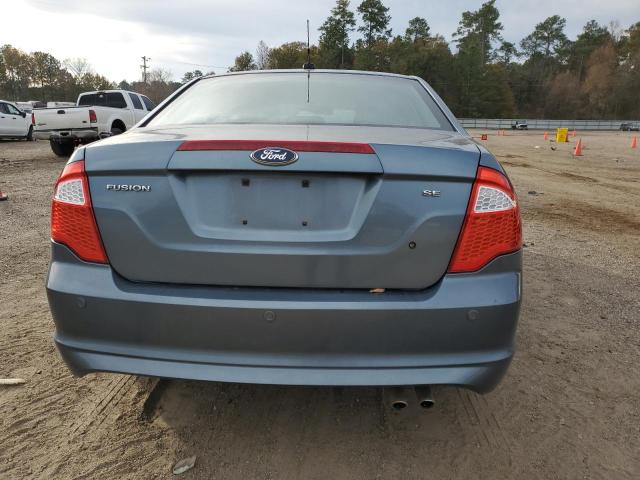 3FAHP0HA4BR331782 - 2011 FORD FUSION SE BLUE photo 6