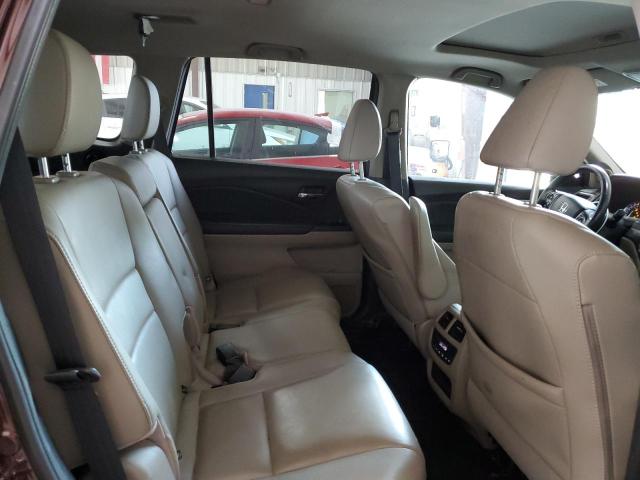 5FNYF6H54HB065404 - 2017 HONDA PILOT EXL 勃艮第红 照片 10