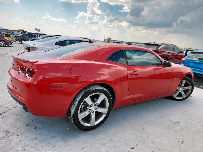 2G1FC1ED9B9198260 - 2011 CHEVROLET CAMARO LT 红色 照片 3