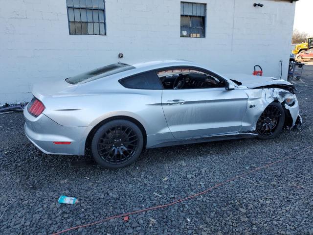 1FA6P8CF5G5288685 - 2016 FORD MUSTANG GT SILVER photo 3