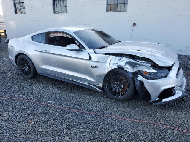 1FA6P8CF5G5288685 - 2016 FORD MUSTANG GT SILVER photo 4