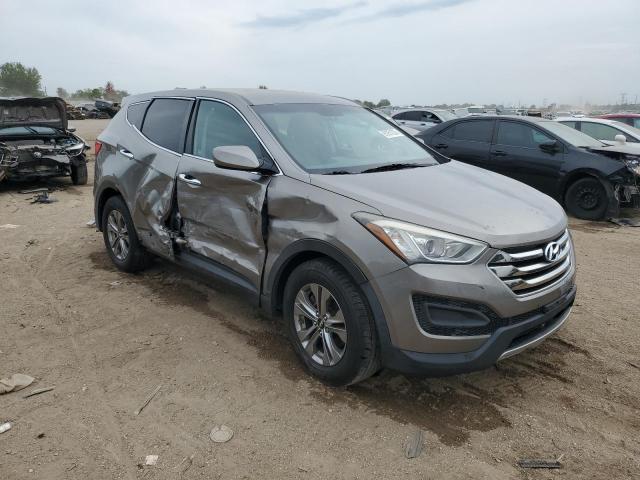 5XYZT3LB4FG302617 - 2015 HYUNDAI SANTA FE S TAN photo 4