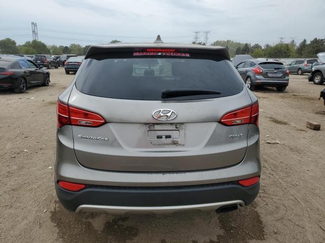 5XYZT3LB4FG302617 - 2015 HYUNDAI SANTA FE S TAN photo 6