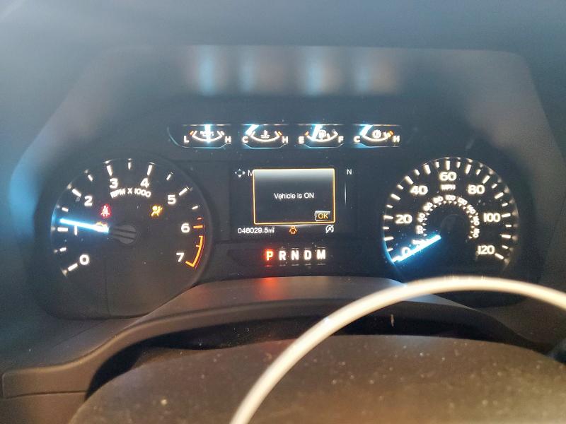 1FTEW1CP7KKC09889 - 2019 FORD F150 SUPERCREW SILVER photo 9