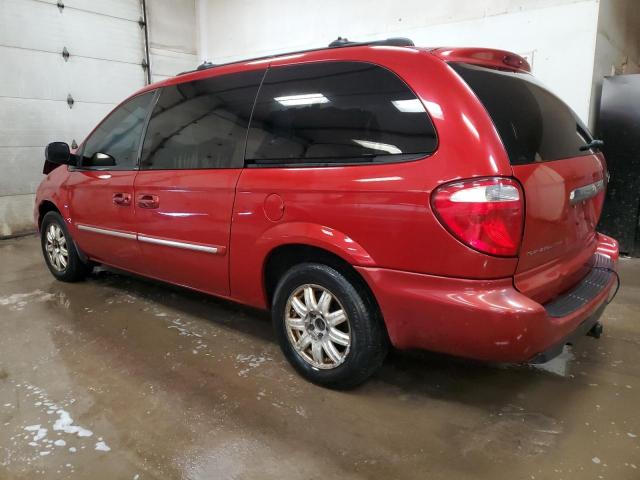 2C4GP54L85R460158 - 2005 CHRYSLER TOWN & COU TOURING RED photo 2