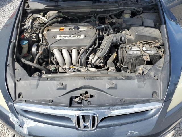 1HGCM568X7A102813 - 2007 HONDA ACCORD EX BLUE photo 11