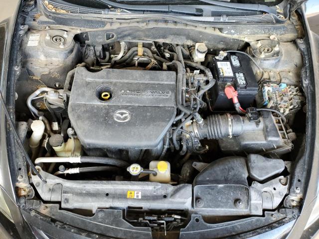 1YVHZ8DH0C5M24108 - 2012 MAZDA 6 I BLACK photo 11
