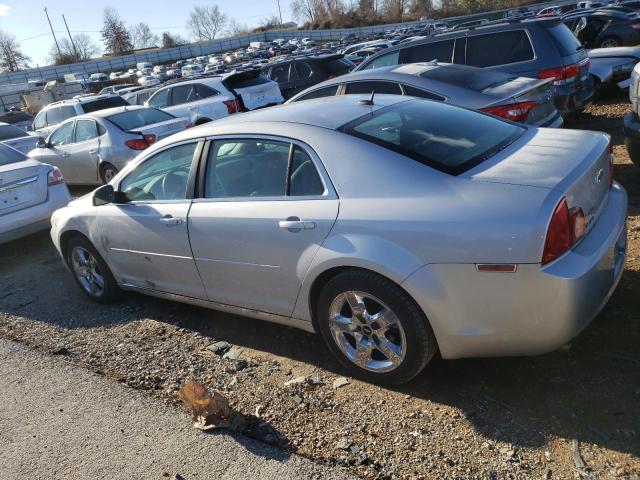 1G1ZH57B894109342 - 2009 CHEVROLET MALIBU 1LT SILVER photo 2