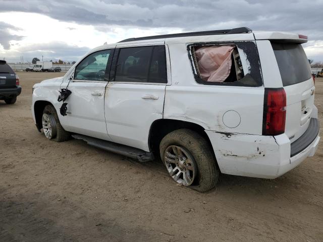 1GNSCBKCXJR127779 - 2018 CHEVROLET TAHOE C1500 LT WHITE photo 2