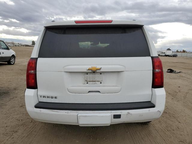 1GNSCBKCXJR127779 - 2018 CHEVROLET TAHOE C1500 LT WHITE photo 6