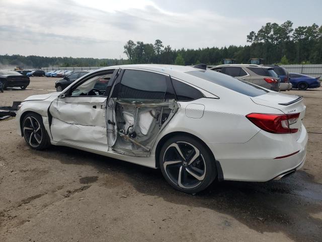 1HGCV1F33NA025757 - 2022 HONDA ACCORD SPORT Ақ фото 2