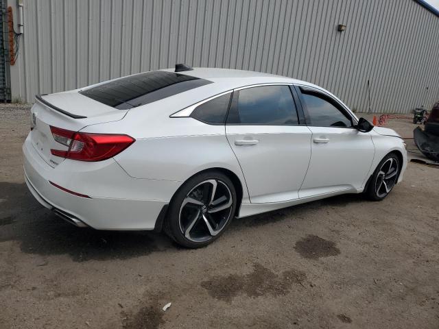 1HGCV1F33NA025757 - 2022 HONDA ACCORD SPORT Ақ фото 3