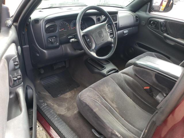 1B7GL22NXYS529787 - 2000 DODGE DAKOTA Bordo foto 8