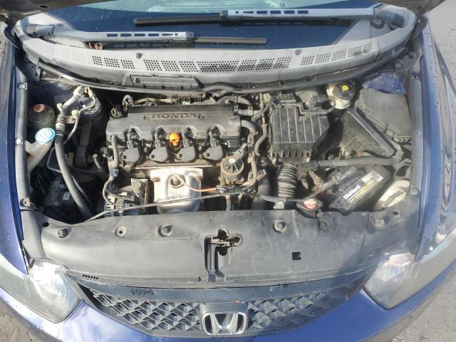 2HGFG12819H502072 - 2009 HONDA CIVIC EX ლურჯი ფოტო 11