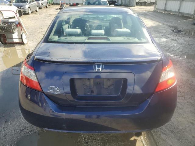 2HGFG12819H502072 - 2009 HONDA CIVIC EX ლურჯი ფოტო 6