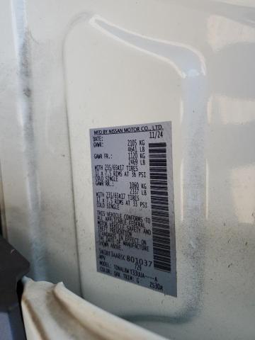 5N1BT3AA8SC801037 - 2025 NISSAN ROGUE S WHITE photo 13