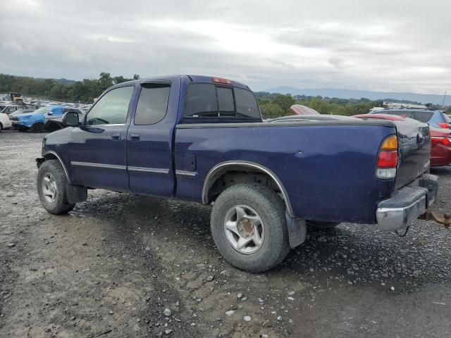 5TBBT4415YS049402 - 2000 TOYOTA TUNDRA ACCESS CAB 蓝色 照片 2