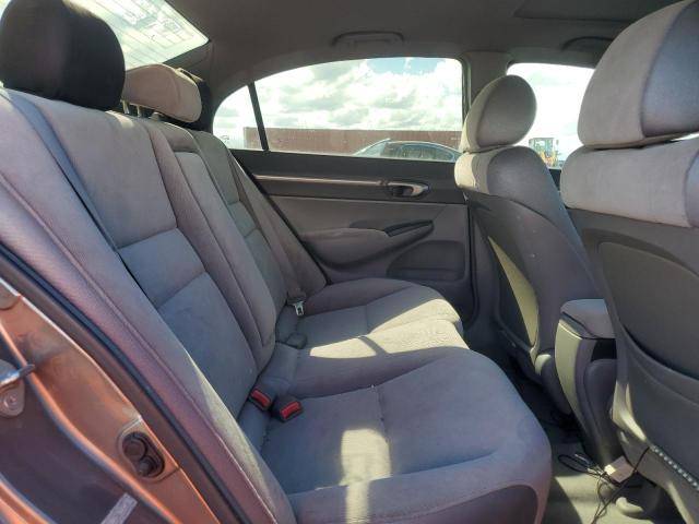 2HGFA16838H309786 - 2008 HONDA CIVIC EX GRAY photo 10