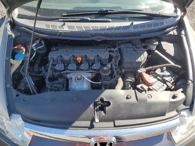 2HGFA16838H309786 - 2008 HONDA CIVIC EX GRAY photo 11