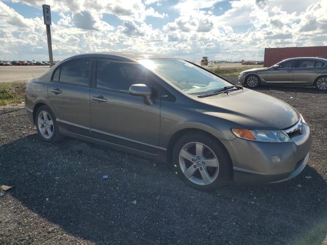 2HGFA16838H309786 - 2008 HONDA CIVIC EX GRAY photo 4