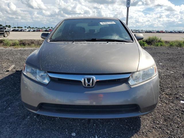 2HGFA16838H309786 - 2008 HONDA CIVIC EX GRAY photo 5