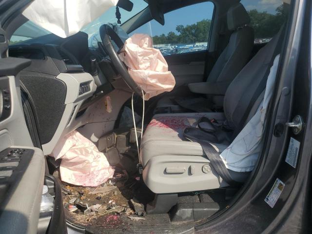 5FNRL6H79KB128003 - 2019 HONDA ODYSSEY EXL GRAY photo 7