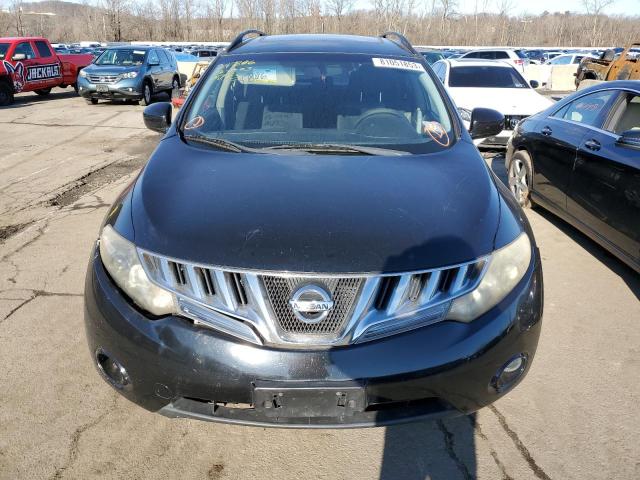 JN8AZ18W59W121615 - 2009 NISSAN MURANO S BLACK photo 5