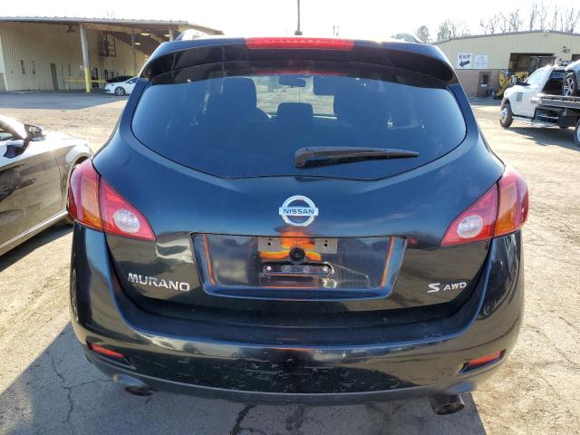 JN8AZ18W59W121615 - 2009 NISSAN MURANO S BLACK photo 6