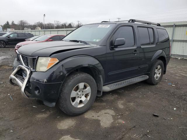 5N1AR18W57C608934 - 2007 NISSAN PATHFINDER LE BLACK photo 1