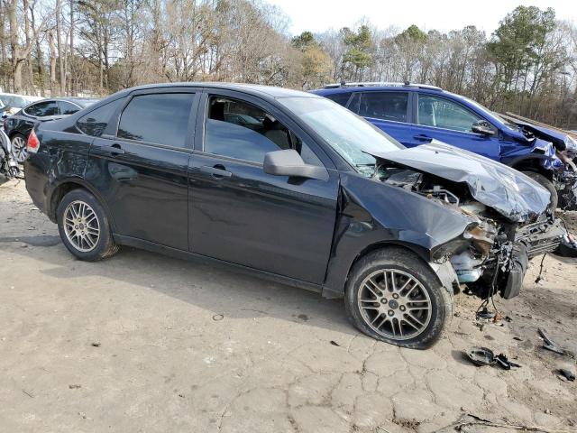 1FAHP3FN7BW132701 - 2011 FORD FOCUS SE BLACK photo 4