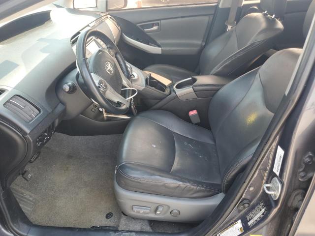 JTDKN3DU8C5424283 - 2012 TOYOTA PRIUS Сұр фото 7