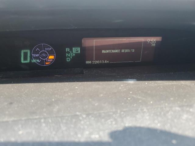 JTDKN3DU8C5424283 - 2012 TOYOTA PRIUS Сұр фото 9