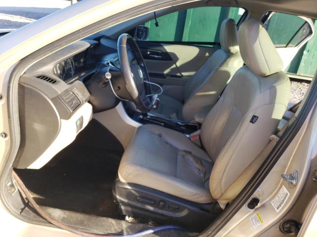 1HGCR2F8XDA043676 - 2013 HONDA ACCORD EXL TAN photo 7