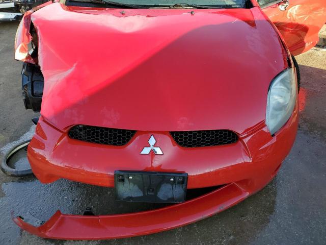 4A3AL35T37E024898 - 2007 MITSUBISHI ECLIPSE SPYDER GT RED photo 11