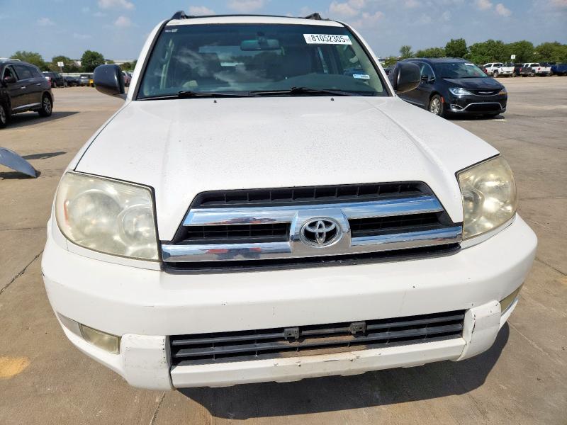 JTEZU14R550061874 - 2005 TOYOTA 4RUNNER SR5 白色 照片 5