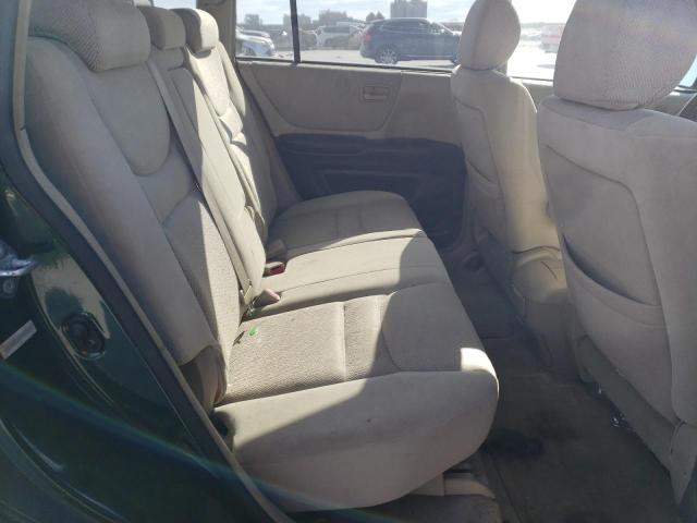 JTEGD21A830057911 - 2003 TOYOTA HIGHLANDER GREEN photo 11