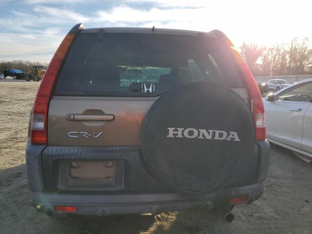 SHSRD78844U239114 - 2004 HONDA CR-V EX TAN photo 6