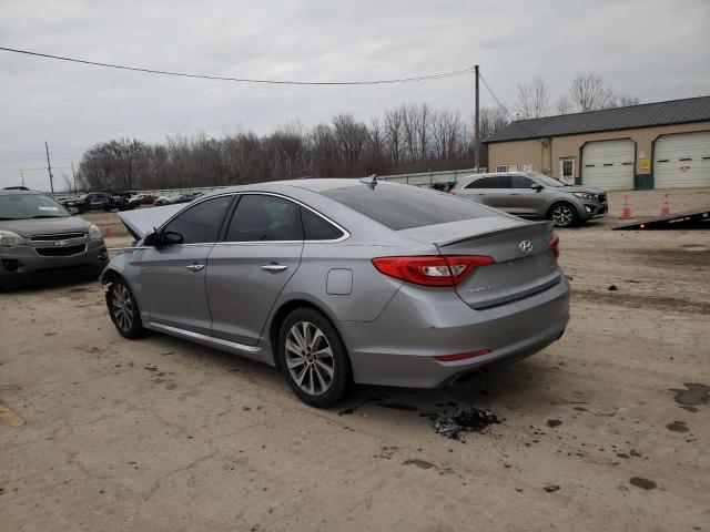 5NPE34AF6FH042689 - 2015 HYUNDAI SONATA SPORT GRAY photo 2