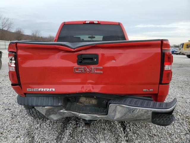 3GTU2MEC3GG265023 - 2016 GMC SIERRA K1500 SLE RED photo 6