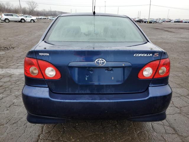 2T1BR30E76C683101 - 2006 TOYOTA COROLLA CE BLUE photo 6