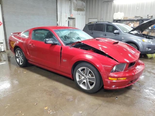 1ZVHT82H185146771 - 2008 FORD MUSTANG GT RED photo 4