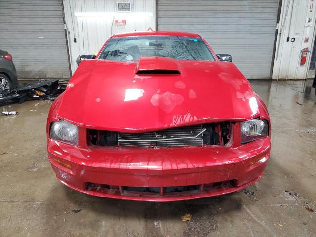 1ZVHT82H185146771 - 2008 FORD MUSTANG GT RED photo 5