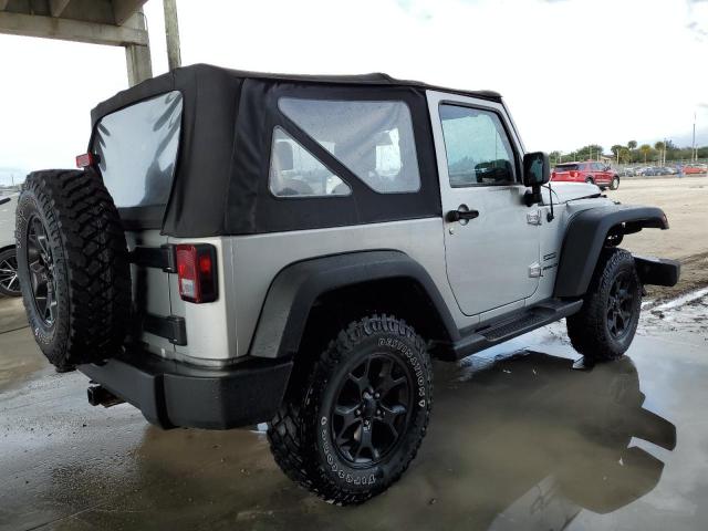 1J4AA2D18AL118260 - 2010 JEEP WRANGLER SPORT SILVER photo 3