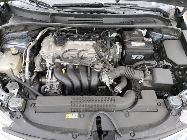 5YFEPMAE0NP302484 - 2022 TOYOTA COROLLA LE BLUE photo 11