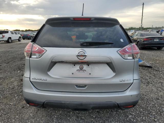 KNMAT2MV6FP503609 - 2015 NISSAN ROGUE S SILVER photo 6