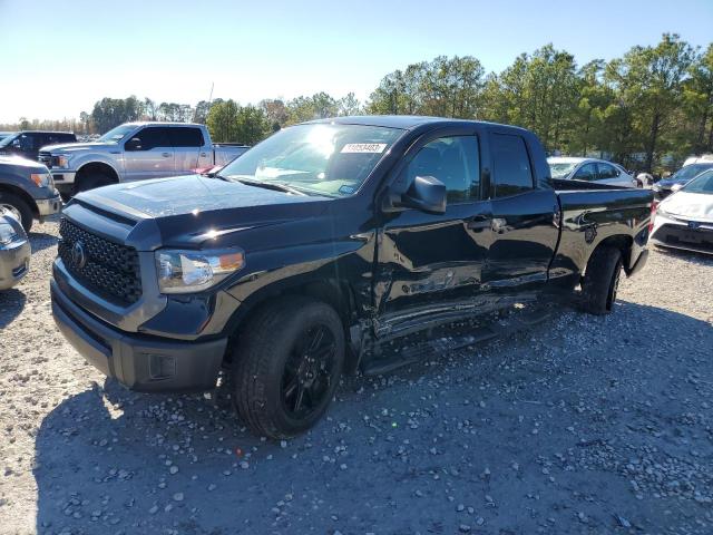 5TFRM5F19KX138784 - 2019 TOYOTA TUNDRA DOUBLE CAB SR/SR5 BLACK photo 1
