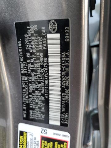 4T1T11AKXPU767580 - 2023 TOYOTA CAMRY SE NIGHT SHADE CHARCOAL photo 13