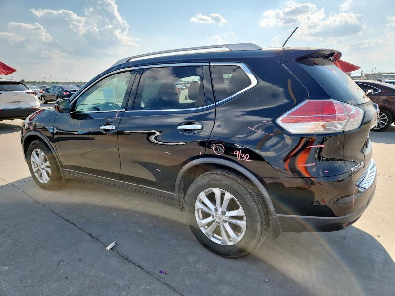 KNMAT2MT2FP518736 - 2015 NISSAN ROGUE S შავი ფოტო 2