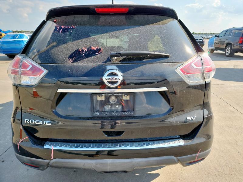 KNMAT2MT2FP518736 - 2015 NISSAN ROGUE S შავი ფოტო 6