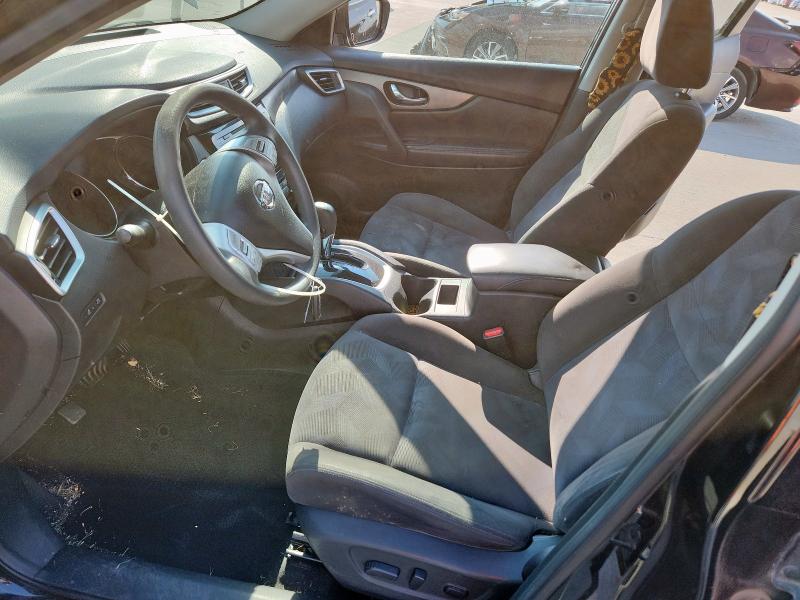 KNMAT2MT2FP518736 - 2015 NISSAN ROGUE S შავი ფოტო 7